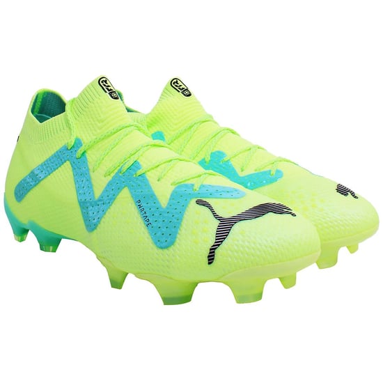 Puma Future Ultimate FG/AG Mens Green Football Boots - Image 2