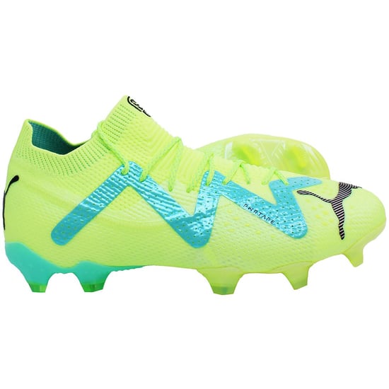 Puma Future Ultimate FG/AG Mens Green Football Boots - Image 4