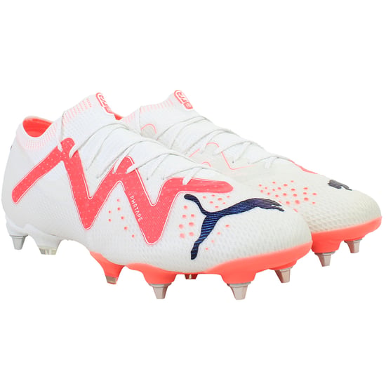 Puma Future Ultimate Low MxSG Mens White Football Boots - Image 2
