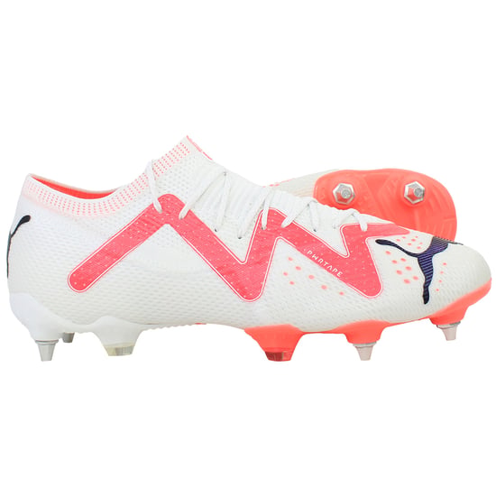 Puma Future Ultimate Low MxSG Mens White Football Boots - Image 4