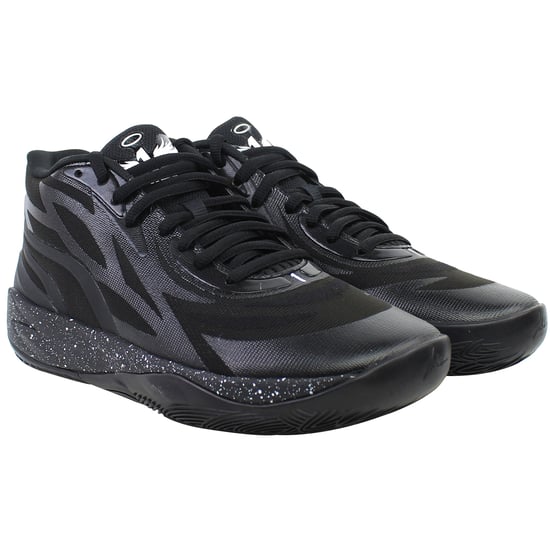 Puma MB.02 Mens Black Basketball Shoes - Image 2
