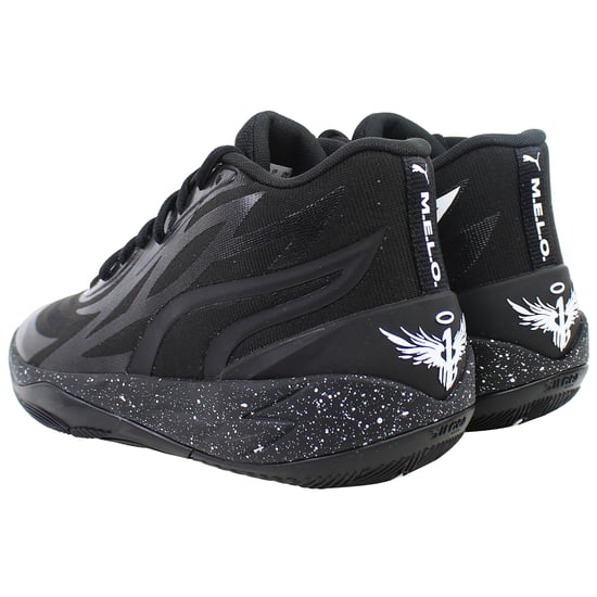 Puma MB.02 Mens Black Basketball Shoes - Image 3