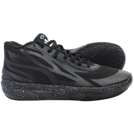 Puma MB.02 Mens Black Basketball Shoes - Image 4