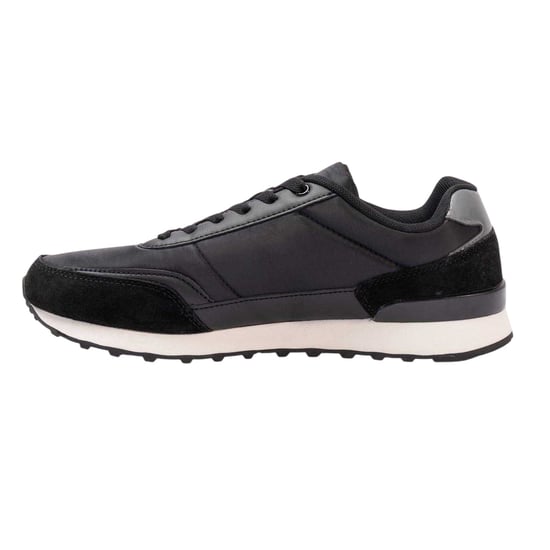 Kappa Heren Suède Platte Sneakers (Zwart) - Image 2