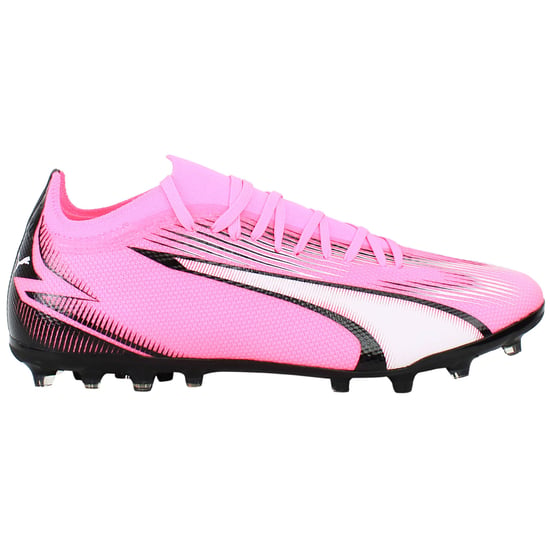 Puma Ultra Match MG Mens Pink Football Boots - Image 1
