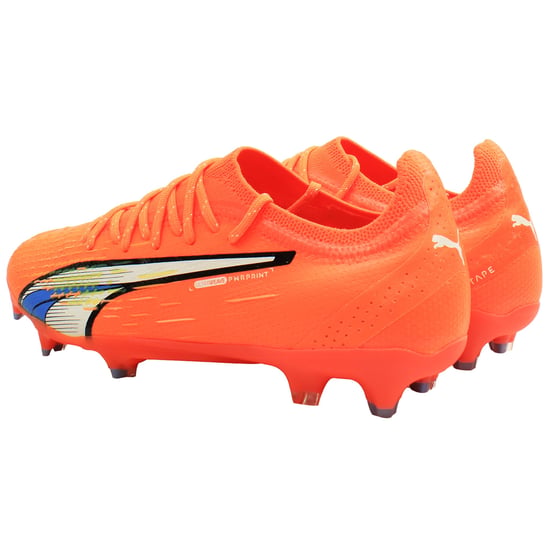 Puma Ultra Ultimate FG/AG Womens Orange Football Boots - Image 3