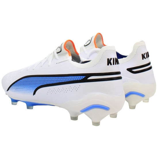 Puma King Ultimate FG/AG Womens White Football Boots - Image 3