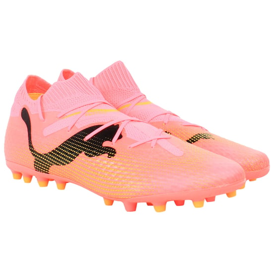 Puma Future 7 Pro MG Mens Orange Football Boots - Image 2