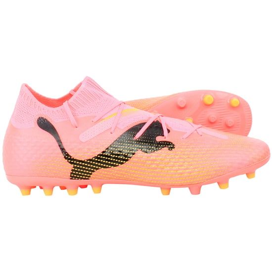 Puma Future 7 Pro MG Mens Orange Football Boots - Image 4