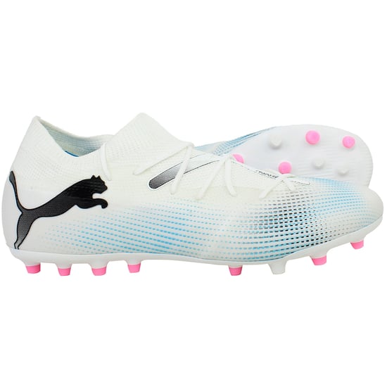 Puma Future 7 Match MG Mens White Football Boots - Image 4