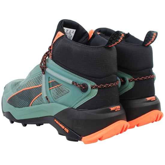 Puma Explore Nitro Mens Green Mid Hiking Shoes - Image 3