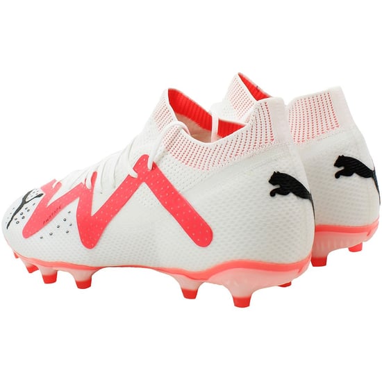 Puma Future Ultimate FG/AG Mens White Football Boots - Image 3