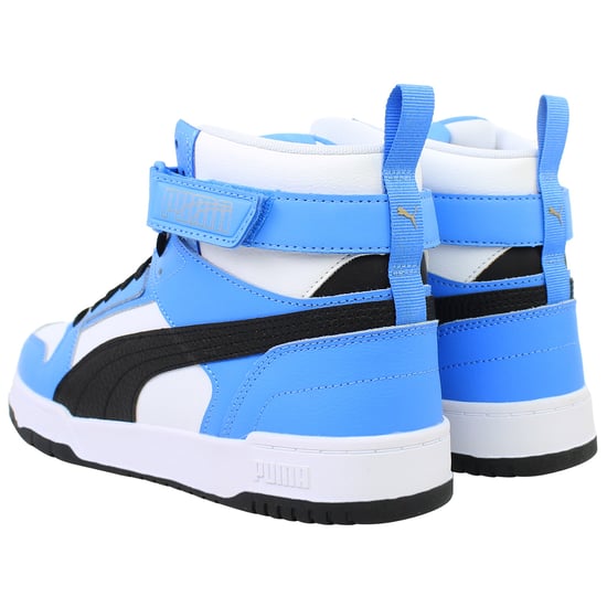 Puma RBD Game Mens Blue/White High Trainers - Image 3