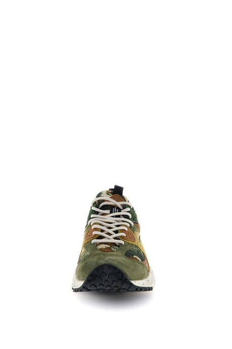 Flower Mountain Wave Suede Men's Camouflage Trainers - Image 5