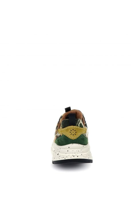 Flower Mountain Wave Suede Men's Camouflage Trainers - Image 6