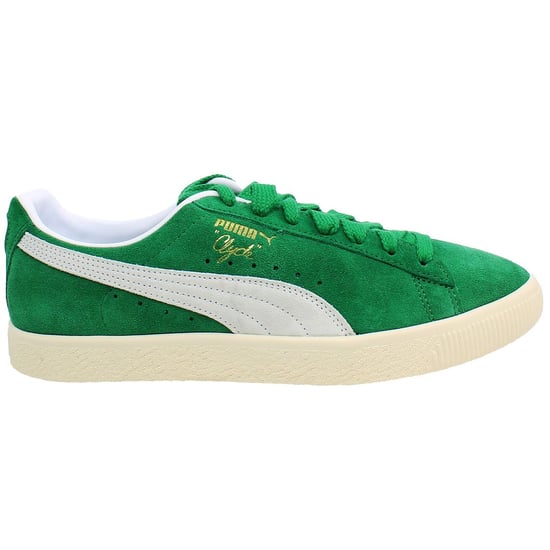 Puma Clyde OG Mens Green Trainers - Image 1
