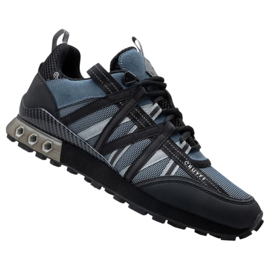 CRUYFF Mens Trainers Fearia Hex-Tech Montserrat Lace Up navy - Image 5