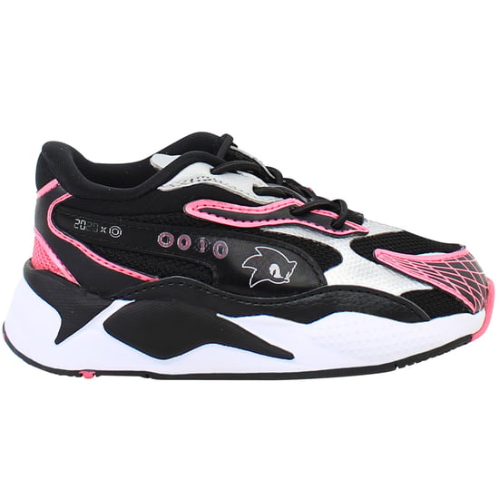 Puma x Sega RS-X3 Kids Black Trainers - Image 1