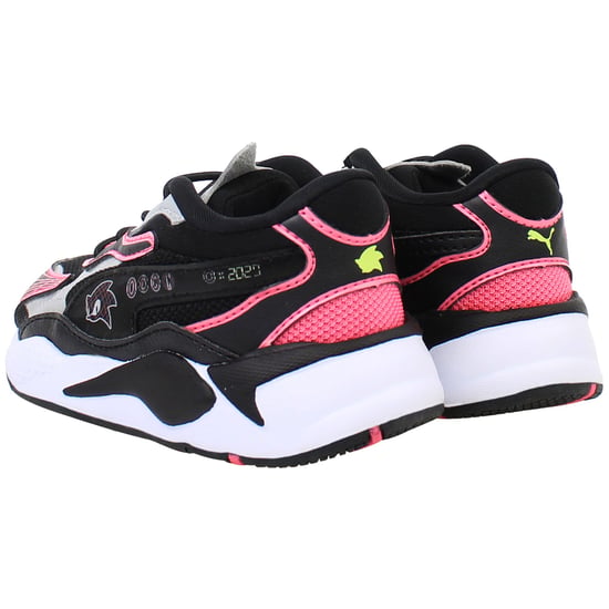 Puma x Sega RS-X3 Kids Black Trainers - Image 3