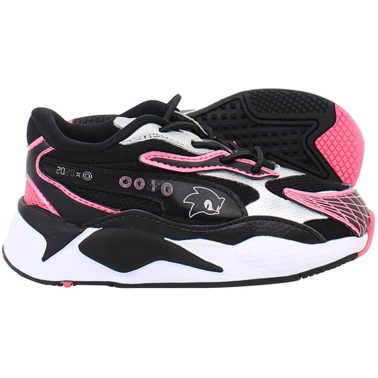 Puma x Sega RS-X3 Kids Black Trainers - Image 4