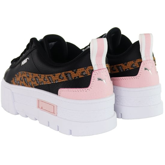 Puma Mayze Wild Kids Black Trainers - Image 3