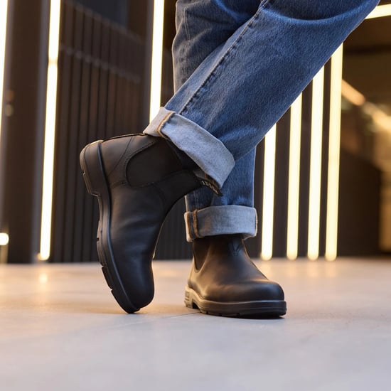 Rossi 404 Black Leather Outdoor Chelsea Boots - Spinifex - Image 6