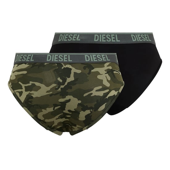 Diesel Damers Kamouflage Trosor (3-Pack) (Kamouflagegrön/Svart) - Image 2