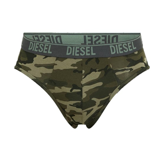 Diesel Damers Kamouflage Trosor (3-Pack) (Kamouflagegrön/Svart) - Image 3