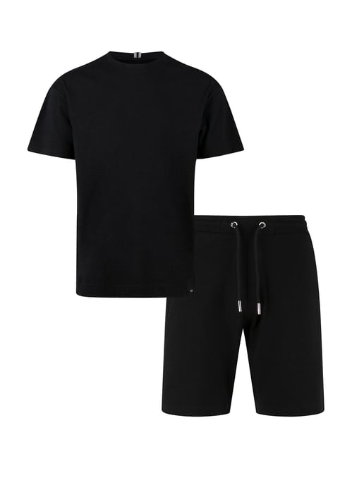 Luke 1977 Men's Logic T-Shirt and Short Set in Black - Image 1