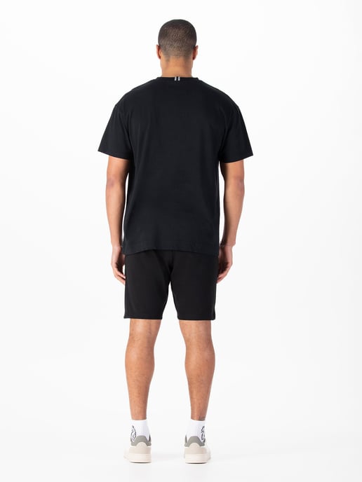 Luke 1977 Men's Logic T-Shirt and Short Set in Black - Image 4