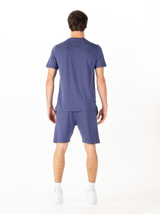 Luke 1977 Men's Traff T-shirt and Short Set in Future Dusk Purple - Image 4