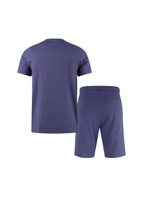 Luke 1977 Men's Traff T-shirt and Short Set in Future Dusk Purple - Image 5