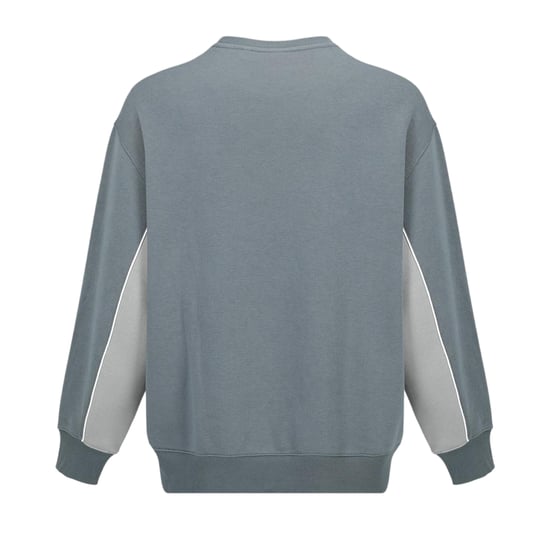 Slazenger Heren Fleece Sweatshirt met ronde hals (Leisteen/Grijs) - Image 2