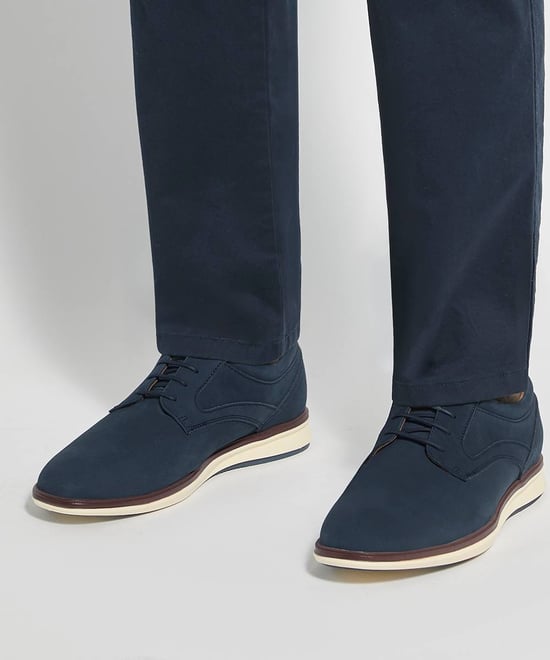 Dune Mens Brydon - Leather Lace-Up Hybrid Shoes - Image 3