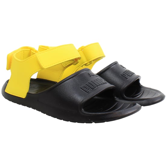 Puma Divecat V2 Injex Kids Black/Yellow Sandals - Image 2