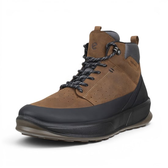 Ecco Men's Waterproof Black Tan Leather Outdoor Walking Boots - Byway 2.0 - Image 5