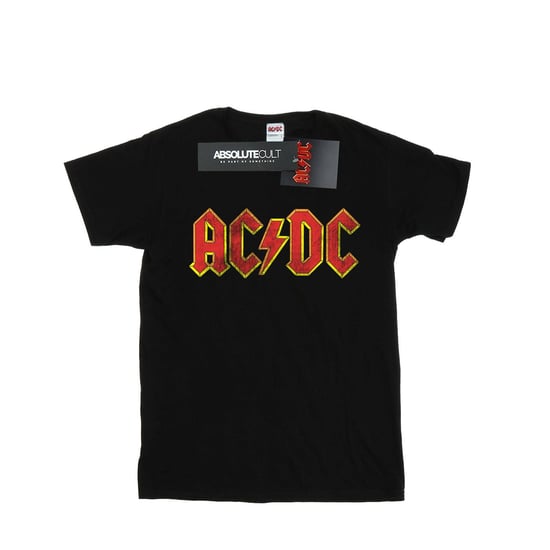 AC/DC Mens Distressed Logo T-Shirt (Black) - Image 2
