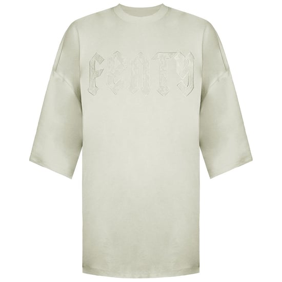 Puma x Rihanna Fenty Oversized Womens Vanilla T-Shirt - Image 1