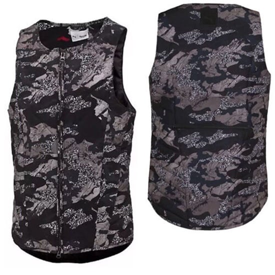 Puma x Trapstar Mens Black/Camo Gilet - Image 1