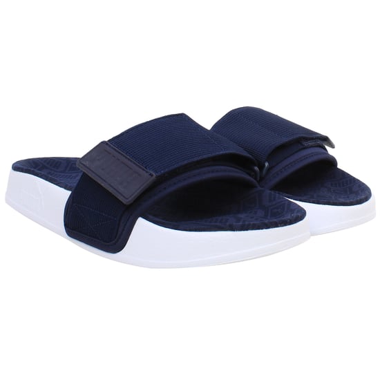 Puma Leadcat YLM Mens Navy Sliders - Image 2