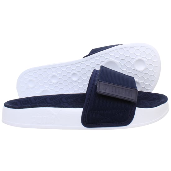 Puma Leadcat YLM Mens Navy Sliders - Image 4