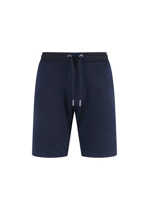 Luke 1977 Men's Phoenix Textured Shorts in Dark Navy - Image 1