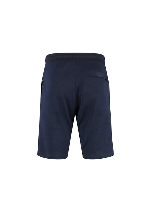 Luke 1977 Men's Phoenix Textured Shorts in Dark Navy - Image 6