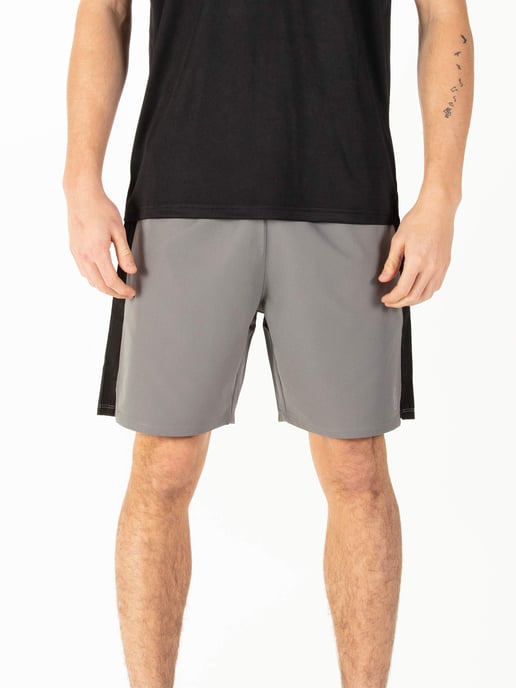Luke 1977 Men's Exmoor Performance Shorts in Grey - Image 3