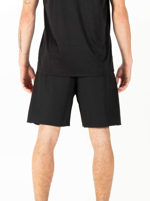 Luke 1977 Men's Exmoor Performance Shorts in Black - Image 4