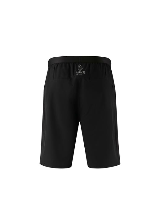 Luke 1977 Men's Exmoor Performance Shorts in Black - Image 6
