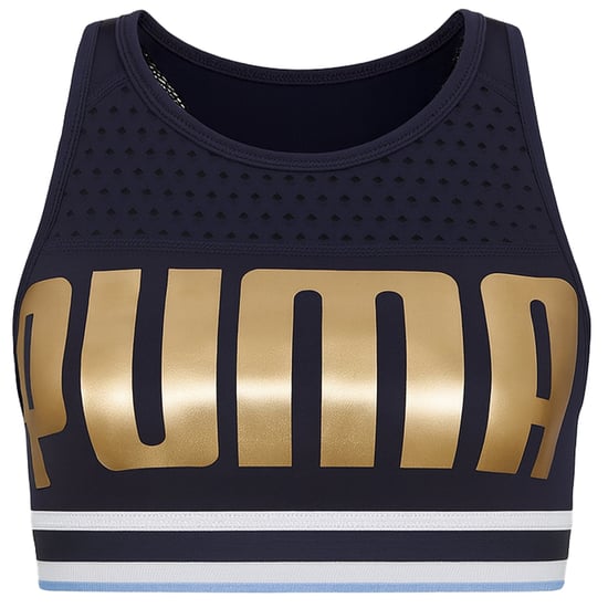 Puma Sports Training Womens Navy Sports Bra - Image 1