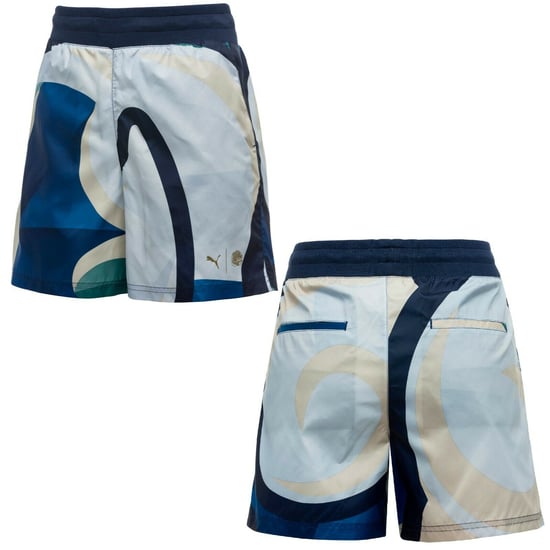 Puma X Careaux Womens Blue Shorts - Image 1