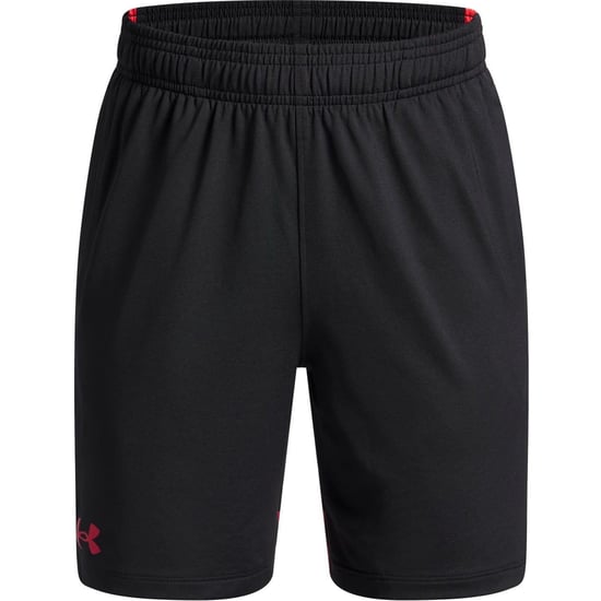 Under Armour Jacquard-short met ventilatieopeningen voor kinderen (Zwart) - Image 1