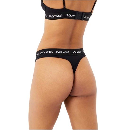 Jack Wills Dames-string met Deptford-logo (set van 3) (Zwart) - Image 4